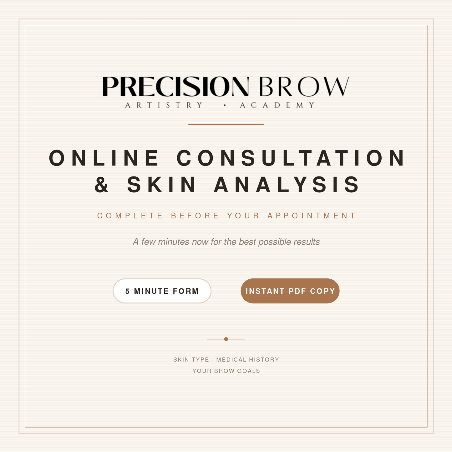 Client Consultation & Skin Analysis