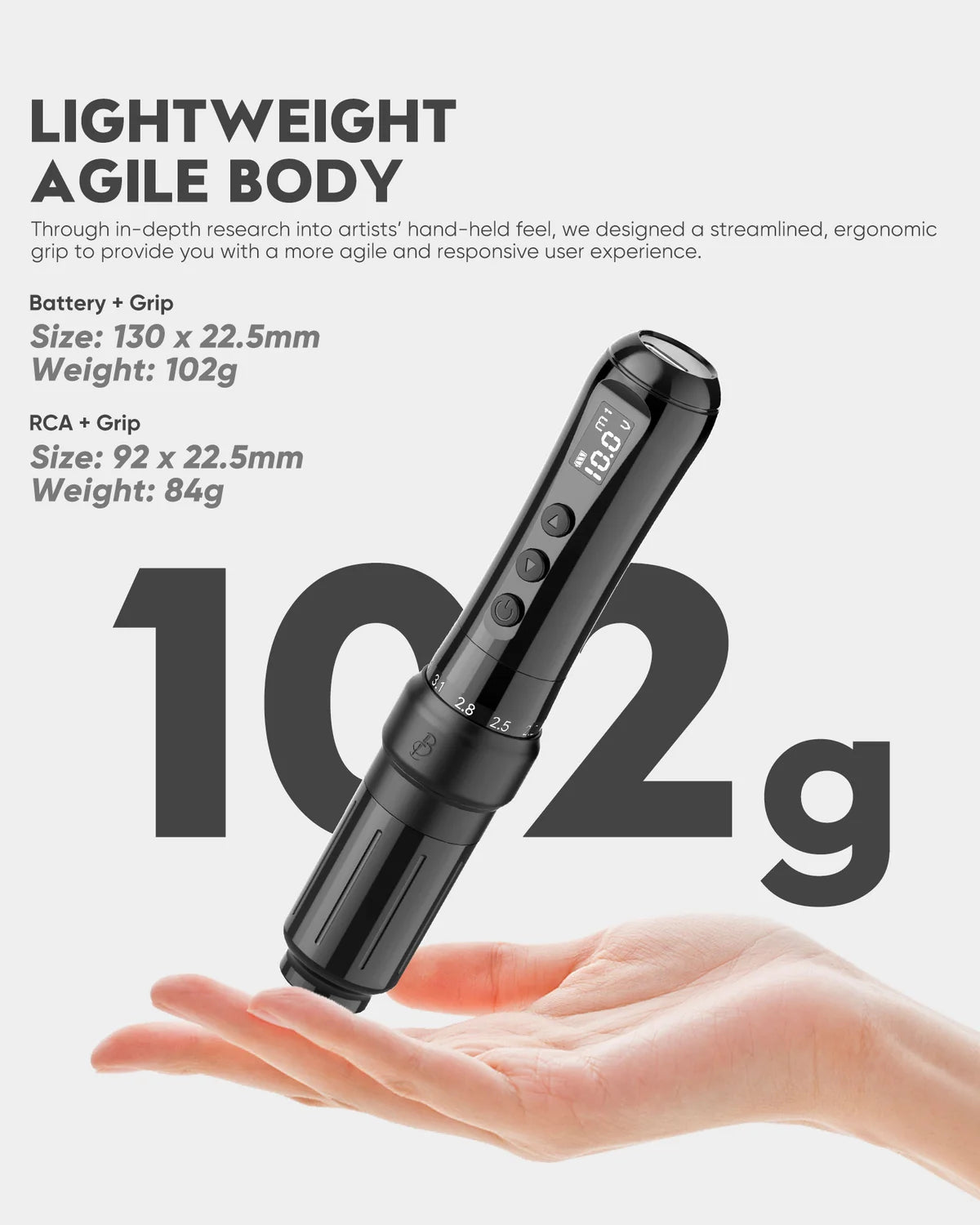 Biomaser U1 Wireless PMU Tattoo Machine Eyebrows & Lips