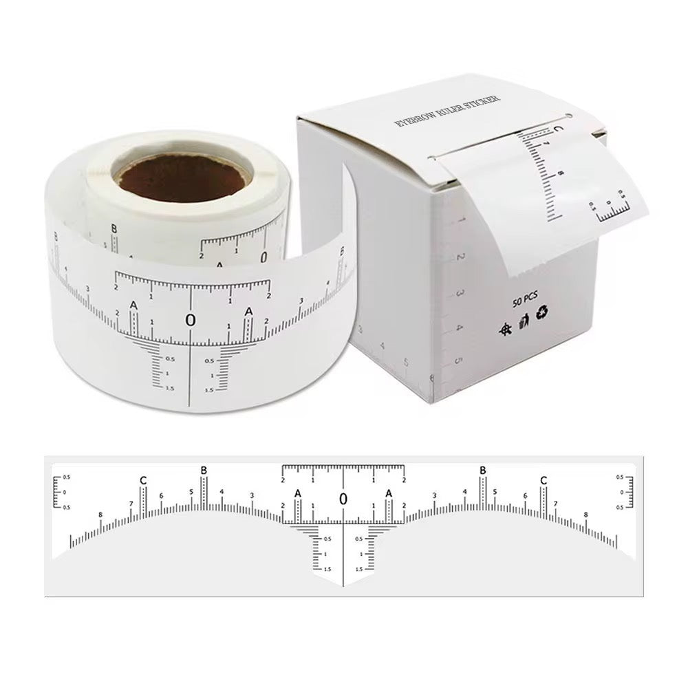 Engine Mapping Sticker Mapping Stickers (50) – Precision Brow Artistry
